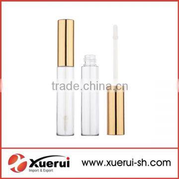 round empy makeup plastic lip gloss tubes