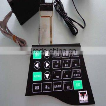 DIY membrane switches, screen printing membrane keyboard switch