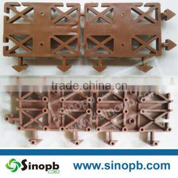 Home & Garden Decoration Interlocking Plastic Base