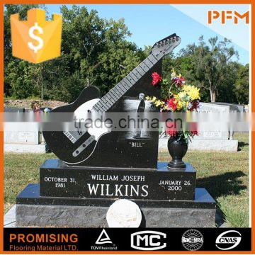 Customized polished china black granite monument