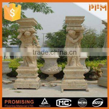 China high quality hand-craved stone fish carving