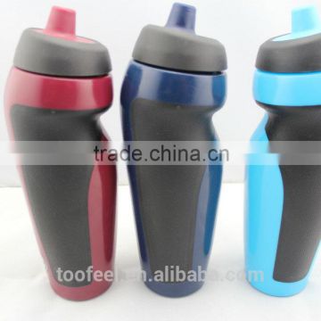 Promotional Plastic Water Bottle,2016 necessary 600ml PE customer's logo sports water bottle bpa free