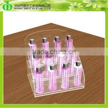 DDL-F013 ISO9001 Shenzhen Factory Wholesale SGS Test Clear Shampoo Display Stand