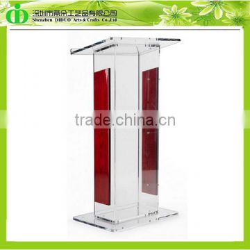 DDL-0040 ISO9001 Shenzhen Factory Wholesale SGS Test Latest Wood Church Pulpit