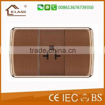 EU Standard 16A 1gang SCHUKO Wall Electrical Socket photo-5