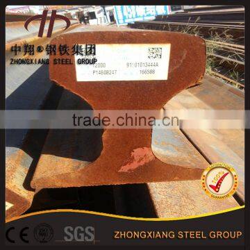 ZX U71Mn 70kg crane steel rails for tower crane