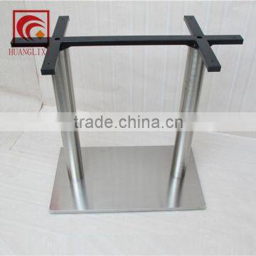 Stainless steel composite plastic table leg, environmental protection table legs, table legs brushed stainless steel hardware