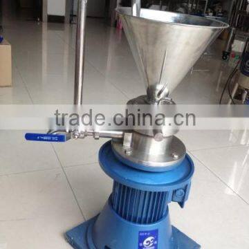 Homogeneous vertical sesame peanut butter colloid mill