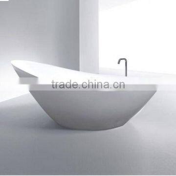 modern adult acrylic bathtub for Europe market passed ISO9001and CE