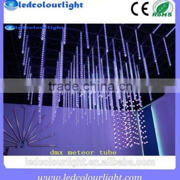 Led edit 2016 software DC24V led 3D pixel tube falling star lighting