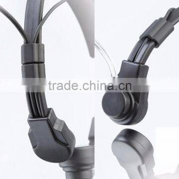 SAMCOM EP-3X Air Tube Hot Selling Transceiver Earphone With 3.5mm Neckband Noise Cancelling Earpiece photo-4