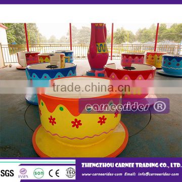 amusement equipment coffee cup , Rotary coffee cup rides for sale