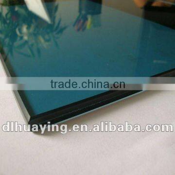 Dark Blue Reflective Laminated Safety Glass