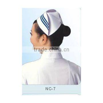 nurse clothing factory suply High quality asia nurses uniform nurses white caps