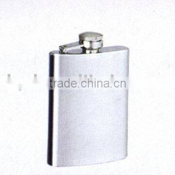 Sanding hip flask with embossing logo