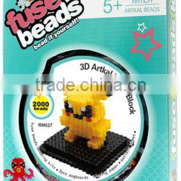 Artkal educational toys diy 5mm mini perler fuse beads kit for Christmas gifts