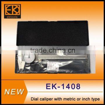 EK-1408 Dial caliper with metric or inch type