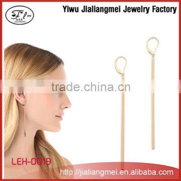 Latest fashion Earring Sticks Gold Hanging Earrings