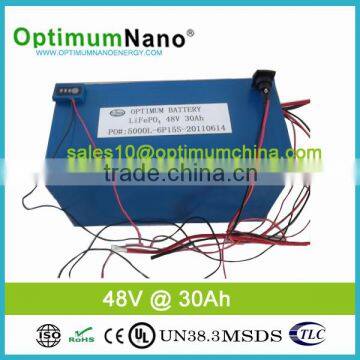 48V 30AH LiFePo4 Motorcycle Battery,Lithium Motorcycle Batteries