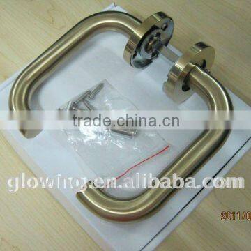 HL001 Stainless Steel Tube Lever Type Industrial Door Handle photo-5