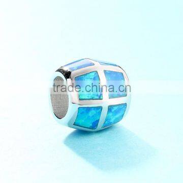 fashionable jewelry 925 sterling silver opal charms beads