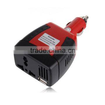 Hot 150W 220V Power Inverter New Cigarette Lighter Power Supply AC Car Power Inverter Adapter With USB Charger Port photo-3