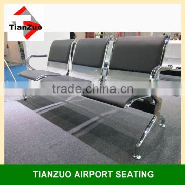 Cheap Price Airport Waiting Chair , Public 3-Seater Waiting Chair with Cushion(T-A03S)