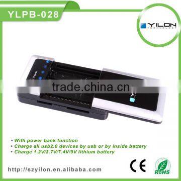 Wholesale high quality double AAA battery charger usb universal for torch light