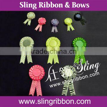 Wholesale Award Ribbon Rosette Make Ribbon Rosette