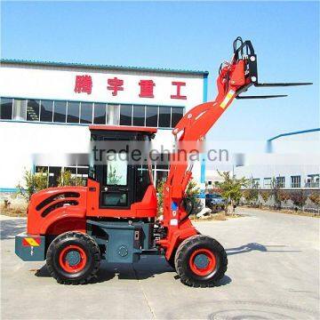 small front end wheel loader mini loader with quick hitch for multi use