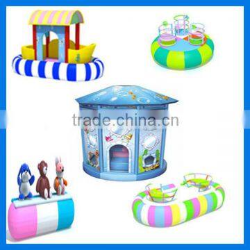 China Produced High Quality Amusement Park Supplies Naughty Castle/kids Playground photo-5