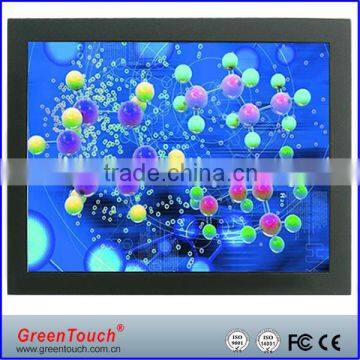 17 inch Open Frame industrial LCD Monitor, water proof outdoor infrared touch screen monitor