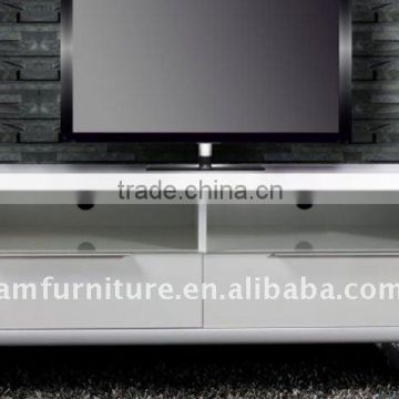 High Gloss White MDF TV Stand