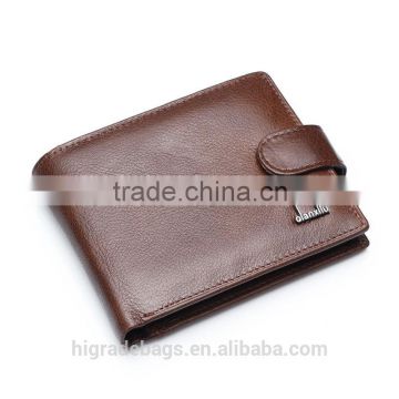 Free shipping NEW HOT SELL 2015 Fashion man Genuine Leather Wallet