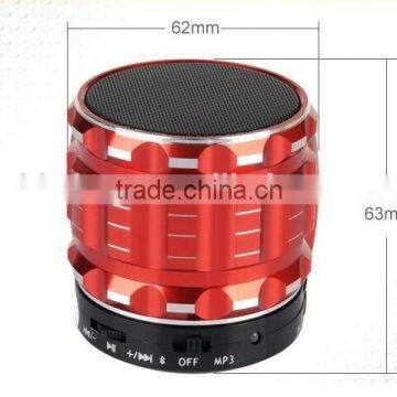 AI65077 Portable Mini Bluetooth Speakers,Metal Steel Wireless Smart Hands Free Subwoofer Speaker For Mobile Phone photo-4