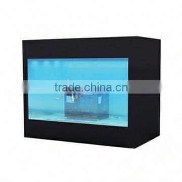 Customize transparent panels lcd display with multi-input VGA AUIDO VIDEO HDMI