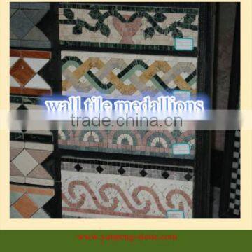 wall tile medallions