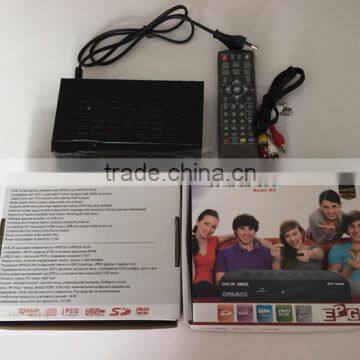 Ground Digital TV Set Top Box DVB-T2 Dual Display for HD and SD Output TV Receiver For Central Asia and Eastern Europe photo-5