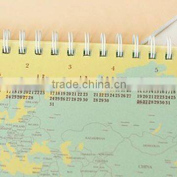 Big Discount Top-Grade China Cardboard Month 2015 Notepad Desk Calendar