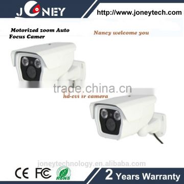 Motorized zoom Auto Focus Waterproof Camera CCTV with Anti-Cut Bracket