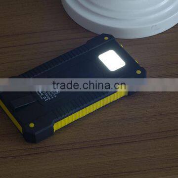 Hot Sale 10000mah Portable Solar Charger for Samsung Mobile Phone With Led and Compass photo-3