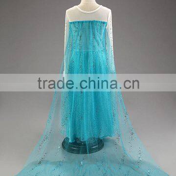 2015 New Fashion Pageant Dress Baby Princess Bridesmaid Party Flower Girl Dresses Elsa Dress Princess Girls Christmas Dress photo-2
