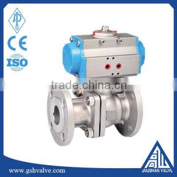 China Supplier DN25 Flange 304 Stainless Steel Ball Valve photo-4