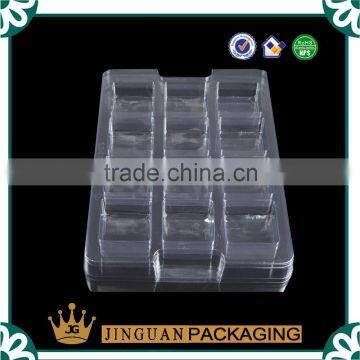 Thick vacuum formed compartment plastic tray