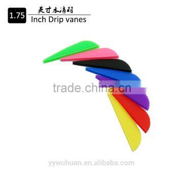 1.75inch drop arrow vane, fletching for carbon arrow vanes