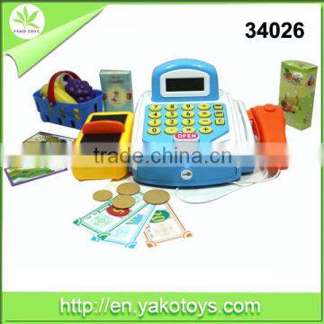 kids cartoon plastic toys Cash Register