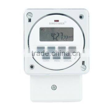 DIN RAIL Digial Timer Switch 16A Control with weatherproof box