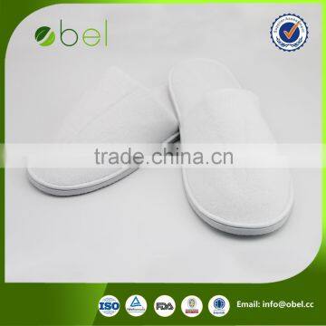 Hotel customize popular white on new design eva import slipper china