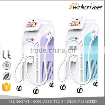 Factory Direct Sell High Quality Shr Hair Removal Unwanted Hair Laser/ Shr Ipl Machine/shr Diode Laser WINKON 1-120j/cm2