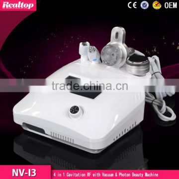 portable 4 in 1 ultrasonic rf vacuum cavitation machine/ultrasonic liposuction cavitacion rf fat removal machine for sale